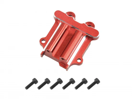 Rear Gearbox Cover - Red Aluminium - Grom