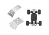 Skid Plate Guard F/R - 1:18 Granite