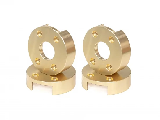 Fr And Rr Axle Counterweight - 1:8 Gilamon. Brass (4)
