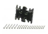 Centre Skid and Mount Plate - Black Brass SCX30