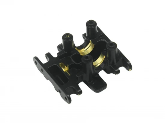 Centre Skid and Mount Plate - Black Brass SCX30
