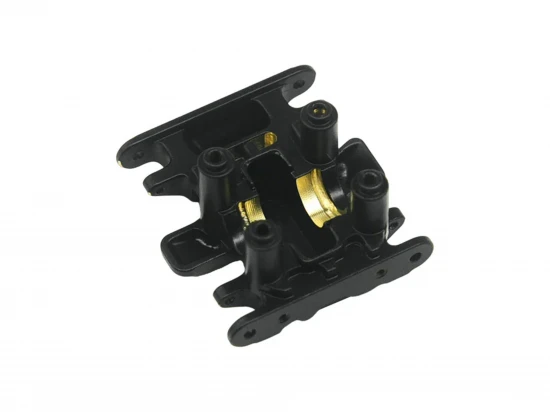 Centre Skid and Mount Plate - Black Brass SCX30