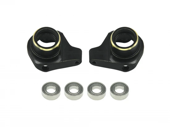 Steering Knuckles - Black Brass (2) SCX30