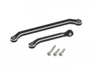Aluminium Steering Link Set - Black SCX30
