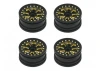 Wheel Set - Black Brass 4pcs SCX30
