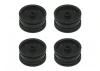 Wheel Set w/Offset - Black Brass 4pcs SCX30