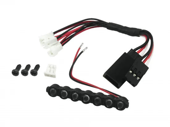 Round LED Light Bar - SCX30 Jeep