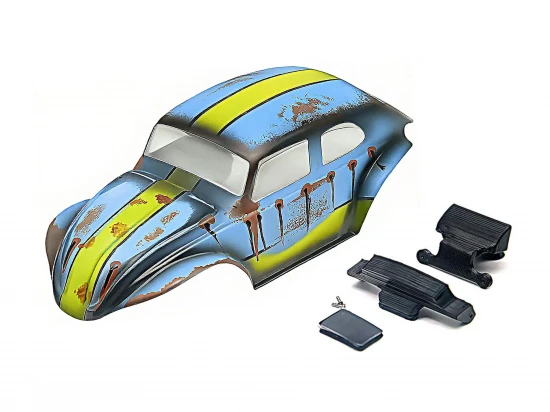 Beetle Body - Blue Aged Hand Painted SCX30