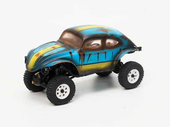 Beetle Body - Blue Aged Hand Painted SCX30