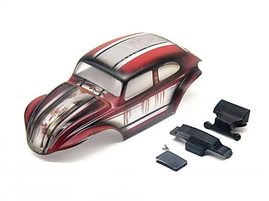 Beetle Body - Red Aged Hand Painted SCX30