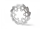 Aluminium Rear Brake Disc - Promoto - Silver ** CLEARANCE **
