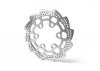 Aluminium Rear Brake Disc - Promoto - Silver