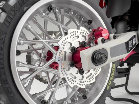 Aluminium Rear Brake Disc - Promoto - Silver