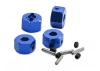 Aluminium Hex Drive (4) - Blue - Traxxas Mini MAXX