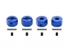 Aluminium Hex Drive (4) - Blue - Traxxas Mini MAXX
