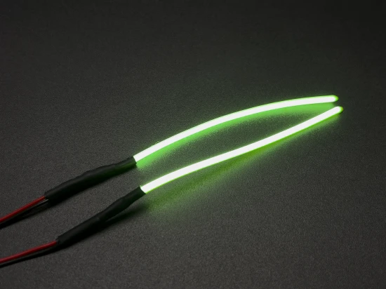 LED Light Line Pair - 7cm Green