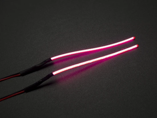 LED Light Line - 7cm Pink