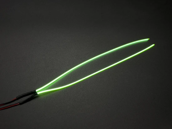 LED Light Line Pair - 18cm Green