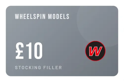 Wheelspin Models £10 Gift Voucher Certificate