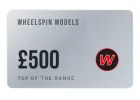 Wheelspin Models £500 Gift Voucher Certificate