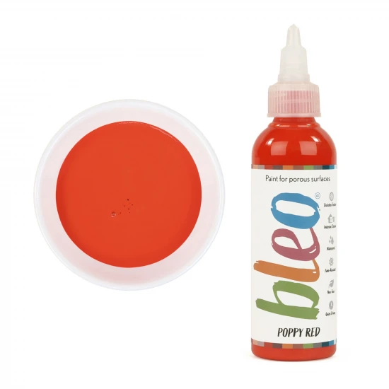 Guild Lane Bleo Gel Paint, Poppy Red (100ml)