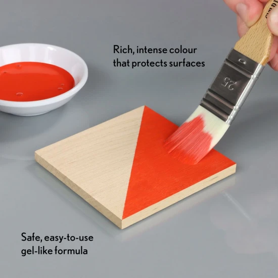 Guild Lane Bleo Gel Paint, Poppy Red (100ml)