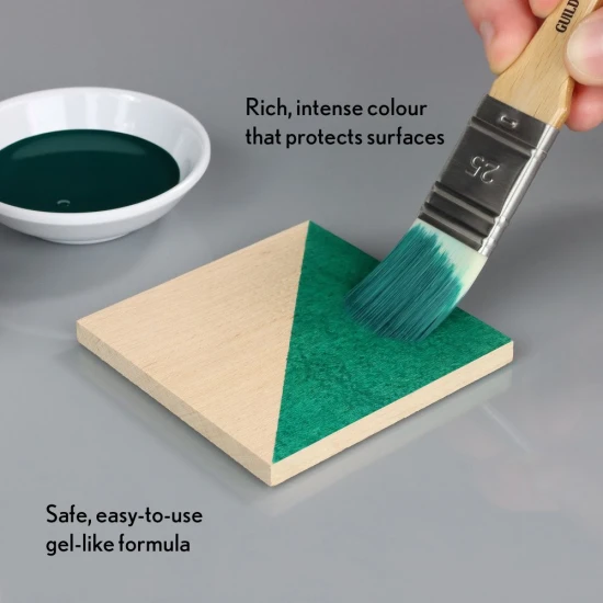 Guild Lane Bleo Gel Paint, Dark Emerald (100ml)