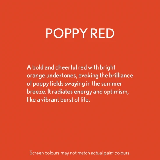 Guild Lane Bleo Gel Paint, Poppy Red (250ml)