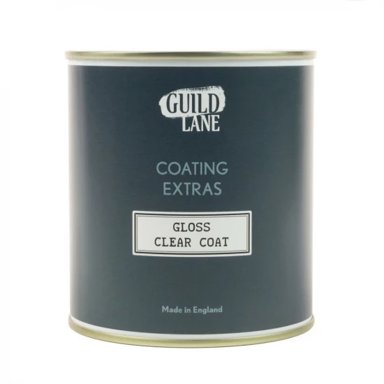 Guild Lane Acrylic Gloss Top Coat, Clear (60ml Jar)