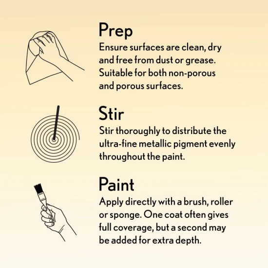 Guild Materials GILD Gilding Enamel Paint, Gold (60ml Jar)