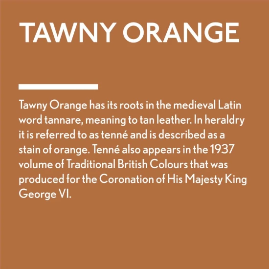 Guild Lane Jubilee Maker Paint, Tawny Orange (500ml)