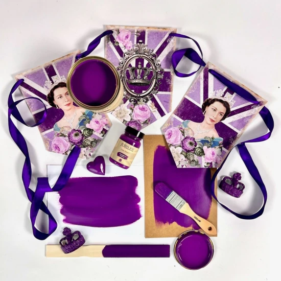 Guild Lane Jubilee Maker Paint (CC-22), Elizabeth Purple (500ml)