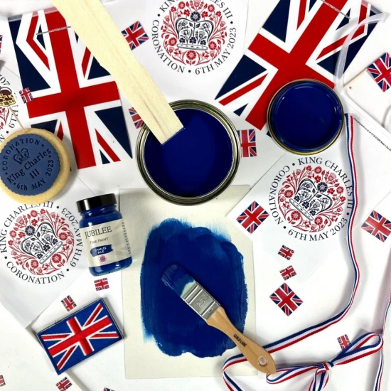 Guild Lane Jubilee Maker Paint (CC-22), Charles Blue (500ml)