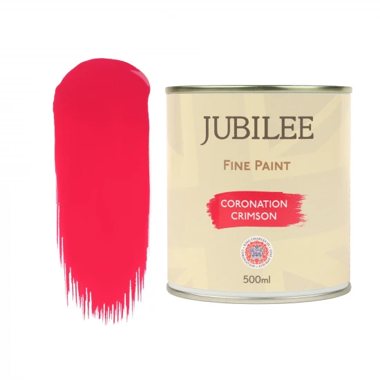 Guild Lane Jubilee Maker Paint (CC-22), Coronation Crimson (500ml)