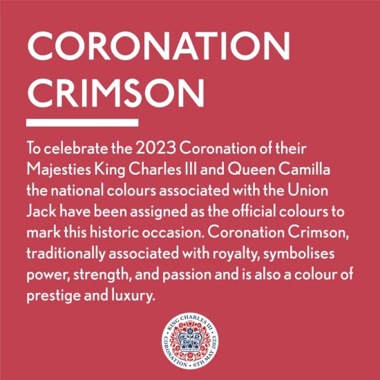 Guild Lane Jubilee Maker Paint (CC-22), Coronation Crimson (500ml)