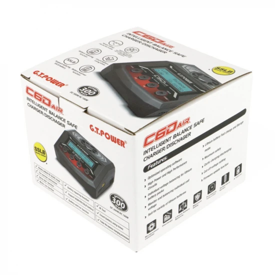 GT Power C6D Air 100W AC/DC 12A Intelligent Charger (UK)