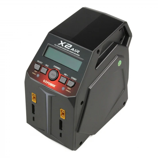 GT Power X2 Air Charger 2x100W AC/DC 12A Charger / Discharger (UK)