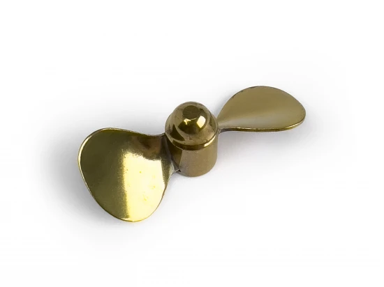 Brass Propeller (Classic) - 2 Blade - 35mm - M4 - LH