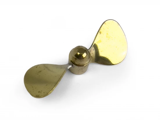 Brass Propeller (Classic) - 2 Blade - 60mm - M4 - RH