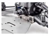 Hobao Hyper 10SC 2.0 CNC Aluminium Front Lower Arm Holder (Rf)