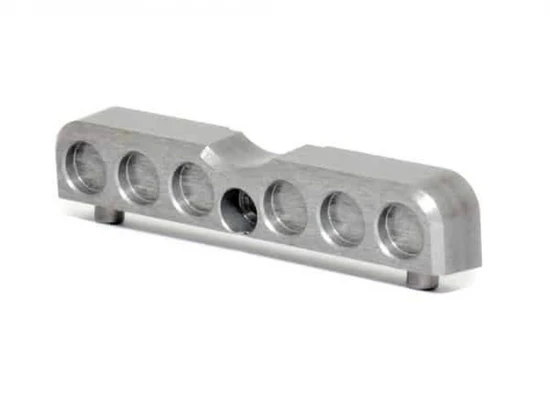 Hobao Hyper VS2 CNC Aluminium Front Lower Arm Holder (Fr)