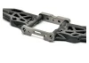 Hobao Hyper Gt2 CNC Aluminium Front Lower Arm Holder (Ff)