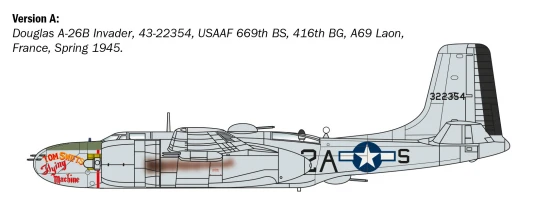 Italeri 1/72 A-26 A/B Invader