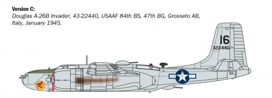 Italeri 1/72 A-26 A/B Invader
