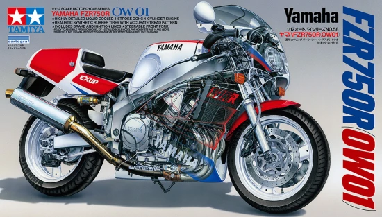 Tamiya 1:12 Yamaha FZR750R Superbike (OW01)