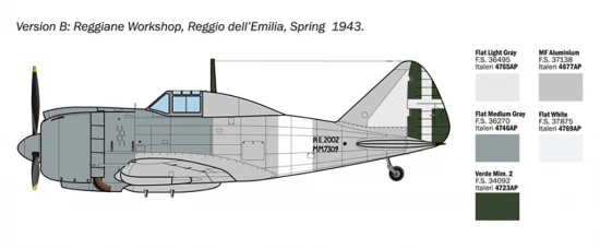 Italeri Reggiane Re.2002 Ariete