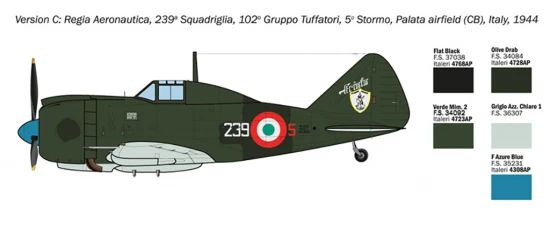 Italeri Reggiane Re.2002 Ariete