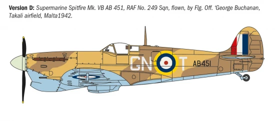Italeri Spitfire Mk.V / Mk.IX Aces