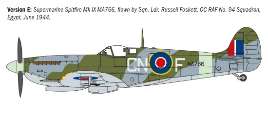 Italeri Spitfire Mk.V / Mk.IX Aces