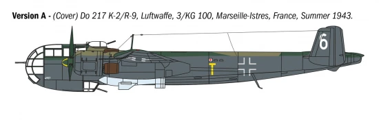 Italeri Do 217K with Fritz X